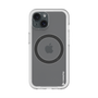スリムプロテクションプレミアムケース with MagSafe［ オリジナル - caseplayロゴ - ホワイト/B ］