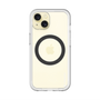 スリムプロテクションプレミアムケース with MagSafe［ オリジナル - caseplayロゴ - ホワイト/B ］