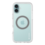 スリムプロテクションプレミアムケース with MagSafe［ オリジナル - caseplayロゴ - ホワイト/B ］