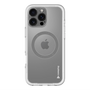スリムプロテクションプレミアムケース with MagSafe［ オリジナル - caseplayロゴ - ホワイト/B ］