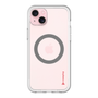 スリムプロテクションプレミアムケース with MagSafe［ オリジナル - caseplayロゴ - レッド/B ］