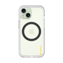 スリムプロテクションプレミアムケース with MagSafe［ オリジナル - caseplayロゴ - イエロー/B ］