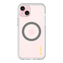 スリムプロテクションプレミアムケース with MagSafe［ オリジナル - caseplayロゴ - イエロー/B ］