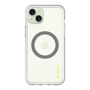 スリムプロテクションプレミアムケース with MagSafe［ オリジナル - caseplayロゴ - イエロー/B ］
