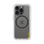 スリムプロテクションプレミアムケース with MagSafe［ オリジナル - caseplayロゴ - イエロー/B ］