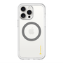 スリムプロテクションプレミアムケース with MagSafe［ オリジナル - caseplayロゴ - イエロー/B ］