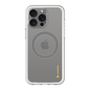 スリムプロテクションプレミアムケース with MagSafe［ オリジナル - caseplayロゴ - イエロー/B ］