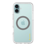 スリムプロテクションプレミアムケース with MagSafe［ オリジナル - caseplayロゴ - イエロー/B ］