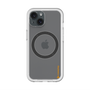 スリムプロテクションプレミアムケース with MagSafe［ オリジナル - caseplayロゴ - オレンジ/B ］