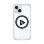 スリムプロテクションプレミアムケース with MagSafe［ オリジナル - caseplayロゴ - ブラック/C ］