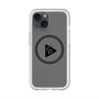 スリムプロテクションプレミアムケース with MagSafe［ オリジナル - caseplayロゴ - ブラック/C ］