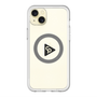 スリムプロテクションプレミアムケース with MagSafe［ オリジナル - caseplayロゴ - ブラック/C ］