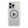 スリムプロテクションプレミアムケース with MagSafe［ オリジナル - caseplayロゴ - ブラック/C ］