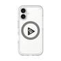 スリムプロテクションプレミアムケース with MagSafe［ オリジナル - caseplayロゴ - ブラック/C ］