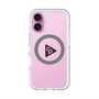 スリムプロテクションプレミアムケース with MagSafe［ オリジナル - caseplayロゴ - ブラック/C ］