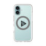 スリムプロテクションプレミアムケース with MagSafe［ オリジナル - caseplayロゴ - ブラック/C ］