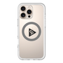 スリムプロテクションプレミアムケース with MagSafe［ オリジナル - caseplayロゴ - ブラック/C ］