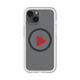 スリムプロテクションプレミアムケース with MagSafe［ オリジナル - caseplayロゴ - レッド/C ］
