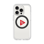 スリムプロテクションプレミアムケース with MagSafe［ オリジナル - caseplayロゴ - レッド/C ］