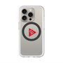 スリムプロテクションプレミアムケース with MagSafe［ オリジナル - caseplayロゴ - レッド/C ］