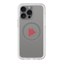 スリムプロテクションプレミアムケース with MagSafe［ オリジナル - caseplayロゴ - レッド/C ］