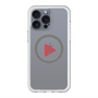 スリムプロテクションプレミアムケース with MagSafe［ オリジナル - caseplayロゴ - レッド/C ］
