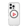 スリムプロテクションプレミアムケース with MagSafe［ オリジナル - caseplayロゴ - レッド/C ］