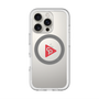 スリムプロテクションプレミアムケース with MagSafe［ オリジナル - caseplayロゴ - レッド/C ］