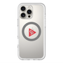 スリムプロテクションプレミアムケース with MagSafe［ オリジナル - caseplayロゴ - レッド/C ］