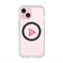 スリムプロテクションプレミアムケース with MagSafe［ オリジナル - caseplayロゴ - ピンク/C ］