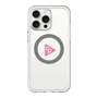 スリムプロテクションプレミアムケース with MagSafe［ オリジナル - caseplayロゴ - ピンク/C ］