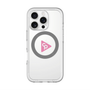 スリムプロテクションプレミアムケース with MagSafe［ オリジナル - caseplayロゴ - ピンク/C ］