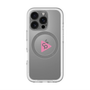 スリムプロテクションプレミアムケース with MagSafe［ オリジナル - caseplayロゴ - ピンク/C ］