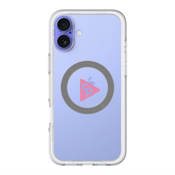 スリムプロテクションプレミアムケース with MagSafe［ オリジナル - caseplayロゴ - ピンク/C ］