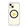 スリムプロテクションプレミアムケース with MagSafe［ オリジナル - caseplayロゴ - イエロー/C ］