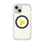 スリムプロテクションプレミアムケース with MagSafe［ オリジナル - caseplayロゴ - イエロー/C ］