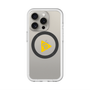 スリムプロテクションプレミアムケース with MagSafe［ オリジナル - caseplayロゴ - イエロー/C ］