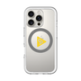 スリムプロテクションプレミアムケース with MagSafe［ オリジナル - caseplayロゴ - イエロー/C ］