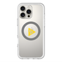 スリムプロテクションプレミアムケース with MagSafe［ オリジナル - caseplayロゴ - イエロー/C ］