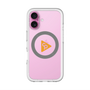 スリムプロテクションプレミアムケース with MagSafe［ オリジナル - caseplayロゴ - オレンジ/C ］