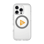 スリムプロテクションプレミアムケース with MagSafe［ オリジナル - caseplayロゴ - オレンジ/C ］