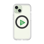 スリムプロテクションプレミアムケース with MagSafe［ オリジナル - caseplayロゴ - グリーン/C ］
