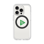 スリムプロテクションプレミアムケース with MagSafe［ オリジナル - caseplayロゴ - グリーン/C ］
