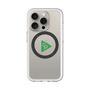スリムプロテクションプレミアムケース with MagSafe［ オリジナル - caseplayロゴ - グリーン/C ］