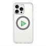 スリムプロテクションプレミアムケース with MagSafe［ オリジナル - caseplayロゴ - グリーン/C ］