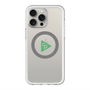 スリムプロテクションプレミアムケース with MagSafe［ オリジナル - caseplayロゴ - グリーン/C ］