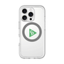 スリムプロテクションプレミアムケース with MagSafe［ オリジナル - caseplayロゴ - グリーン/C ］