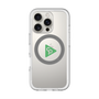 スリムプロテクションプレミアムケース with MagSafe［ オリジナル - caseplayロゴ - グリーン/C ］