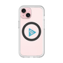 スリムプロテクションプレミアムケース with MagSafe［ オリジナル - caseplayロゴ - ライトブルー/C ］