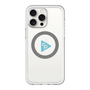 スリムプロテクションプレミアムケース with MagSafe［ オリジナル - caseplayロゴ - ライトブルー/C ］